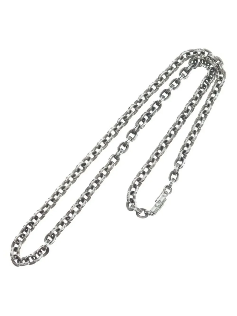 Chrome Hearts Paper Chain 18 Necklace Silver